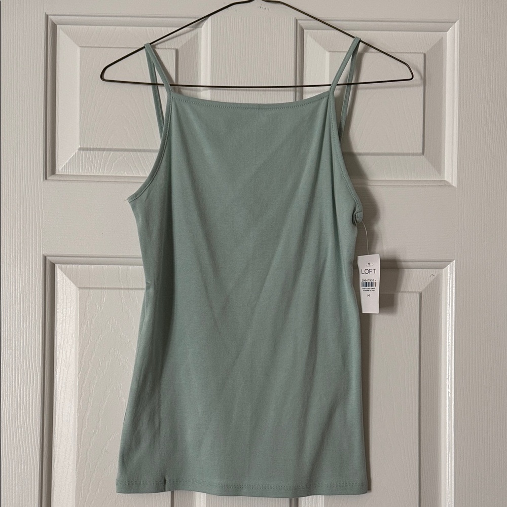 LOFT Light Green Camisole Top